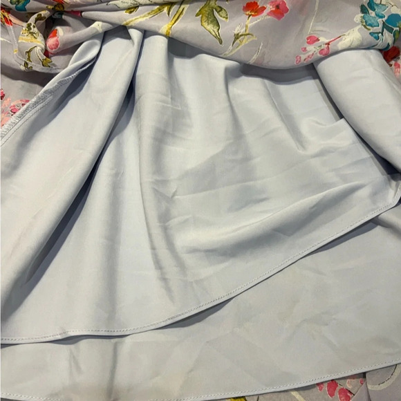Rachel‎ Rachel Roy size Medium light blue floral scarf dress - Picture 10 of 10